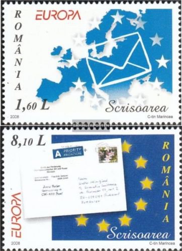Румыния, 2008. [6294-95] Выпуск по программе "Европа"