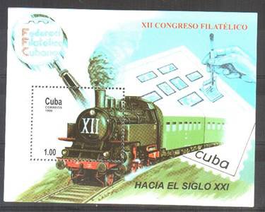 Куба, 1999. Локомотивы (02)