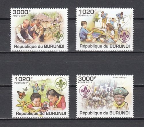 Бурунди, 2011. [bp1116] Скауты