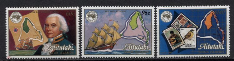 Аитутаки, 1994. Корабли, капитан Блай