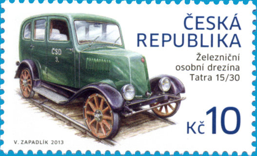 Чехия, 2013. История транспорта (2 м.- вып. 1)