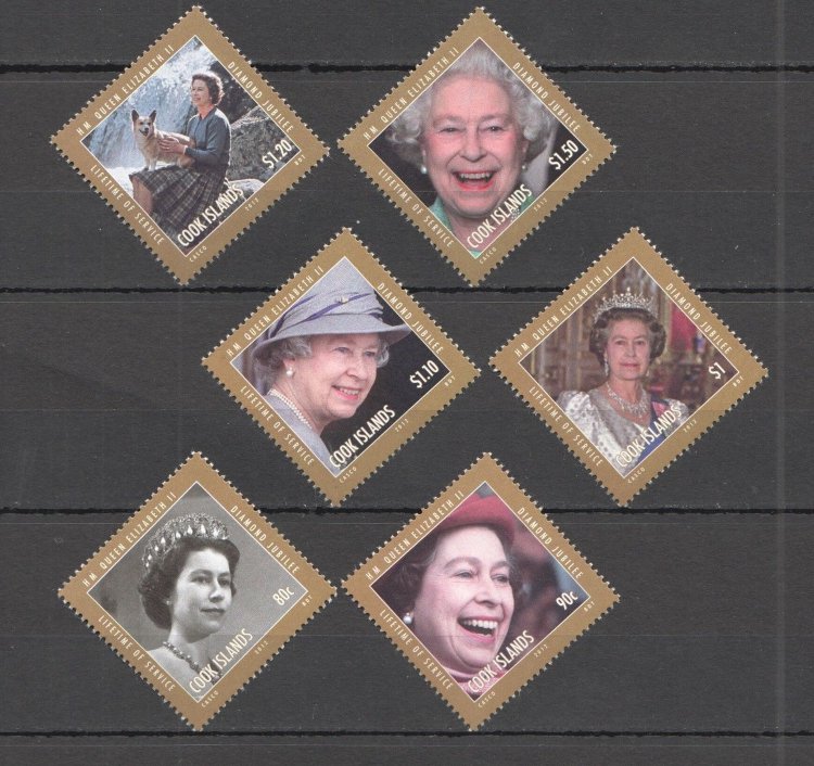 Кука о-ва, 2012. Королева Елизавета II
