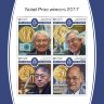Соломоновы о-ва, 2017. (slm17515) Нобелевские лауреаты 2017 года (мл+блок) 