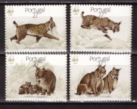 Португалия, 1988. Фауна, рыси, WWF