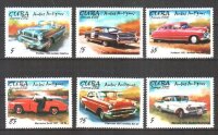 Куба, 2002. Автомобили (серия+мл)