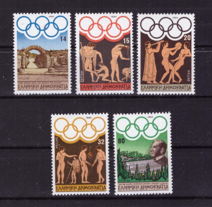 Греция, 1984. Олимпиада - Лос-Анджелес