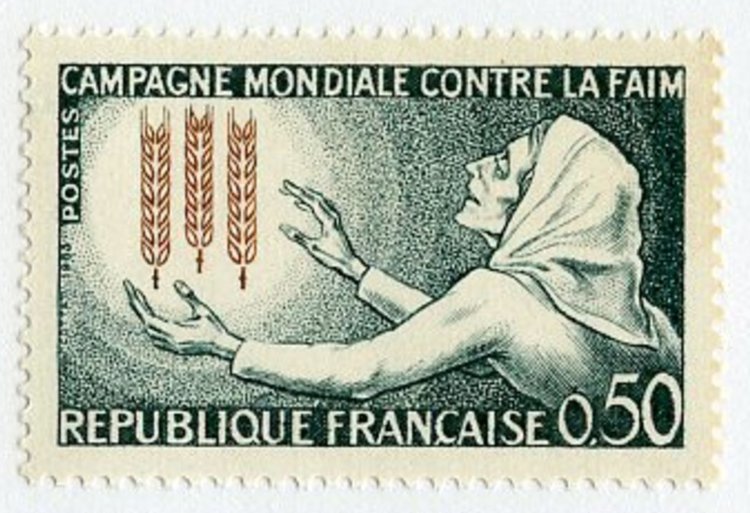 Франция, 1963. Борьба с голодом