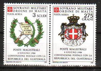 Мальтийский Орден, 1984. Дипломатические отношения с Гватемалой 