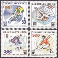 Чехословакия, 1972. Олимпиада - Мюнхен