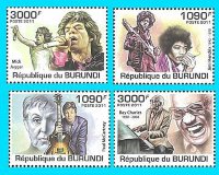 Бурунди, 2011. [bp1106] Великие музыканты