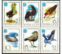 СССР, 1982. (5299-04) Птицы