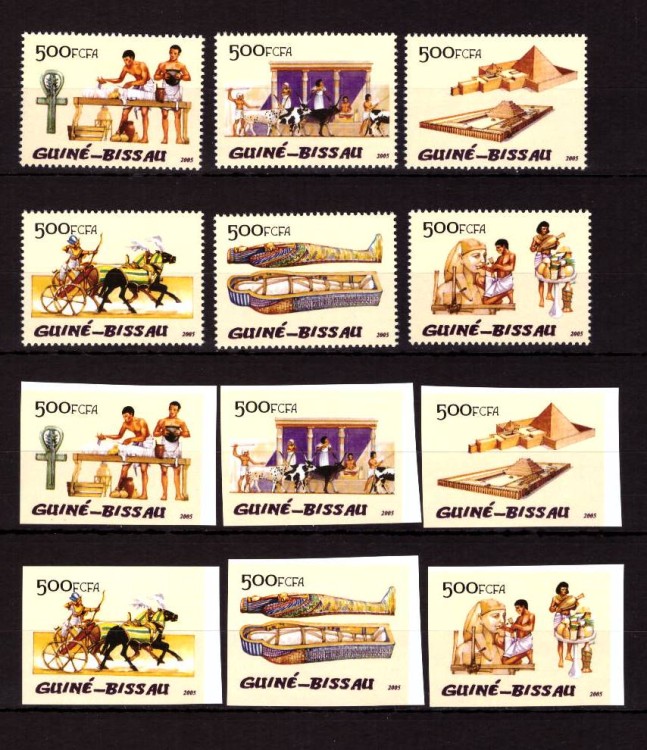 Гвинея-Биссау, 2004. (04-01) Египетская цивилизация 