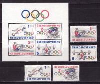 Чехословакия, 1984. Олимпиада - Лос Анджелес (серия+мл)
