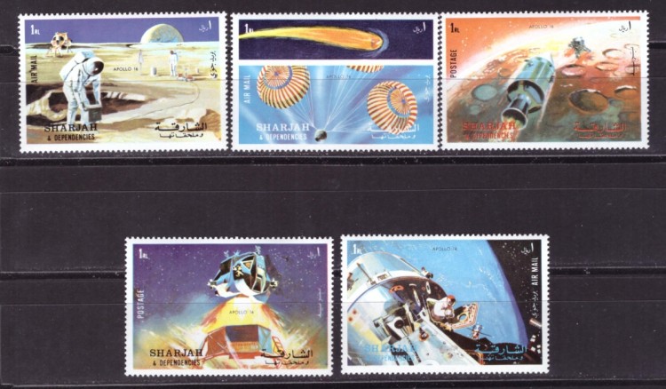 Шарджа, 1972. Космос, Аполлон-16