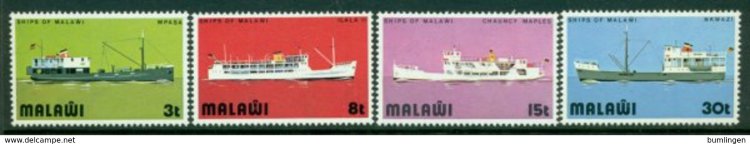 Малави, 1975. Корабли