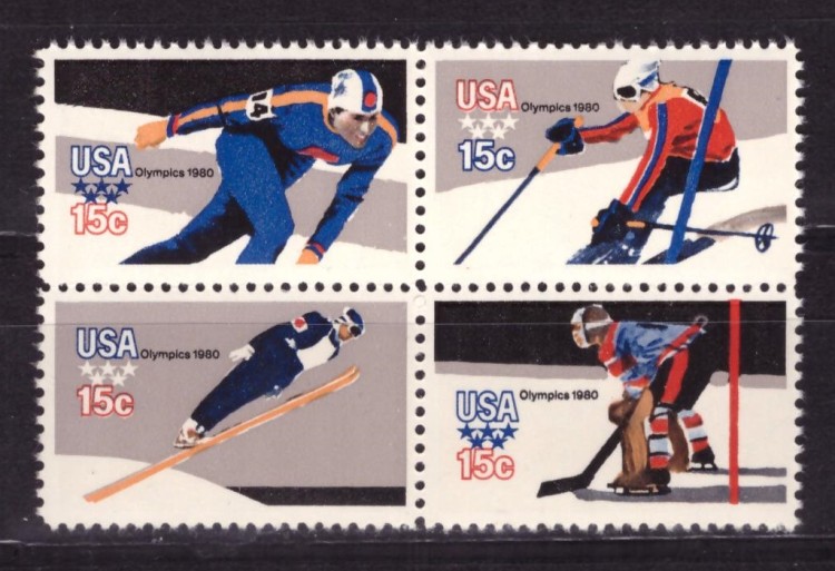 США, 1980. Олимпиада - Лейк-Плесид 