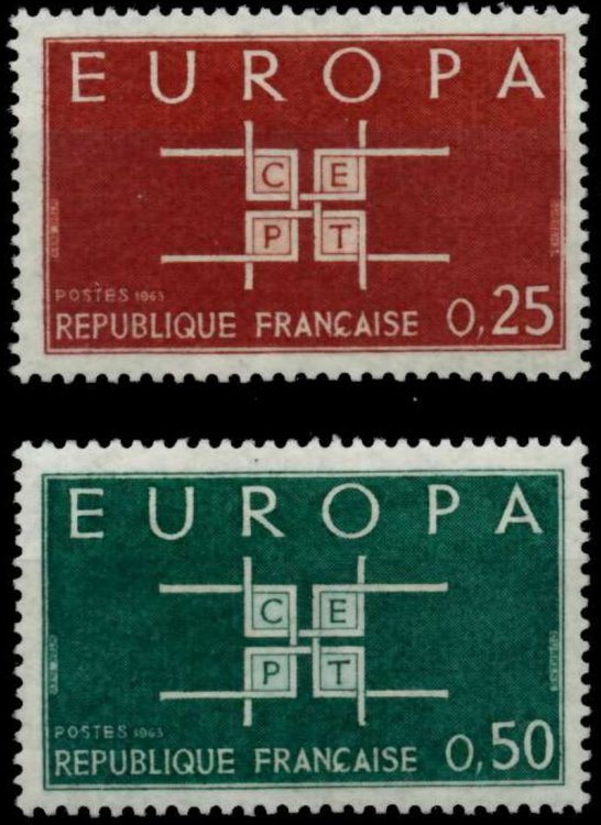 Франция, 1963. Выпуск по программе Европа