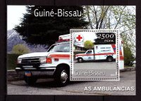 Гвинея-Биссау, 2001. [gb00118] Автомобили (блок) 