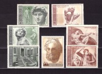 СССР, 1975. (4432-38) 500-летие Микеланджело