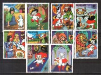 Парагвай, 1982. (3482-88) Иллюстрации - cказка "Кот в сапогах"