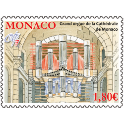 Монако, 2012. Большой орган собора Монако