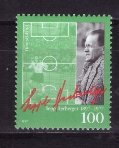 Германия, 1997. Футбол, Зепп Хербергер- тренер
