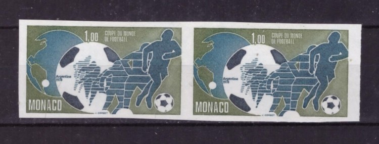 Монако, 1978. Футбол, ЧМ-1978 (пара, бз)