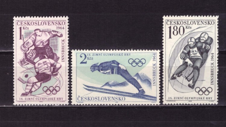 Чехословакия, 1964. Олимпиада - Инсбрук 
