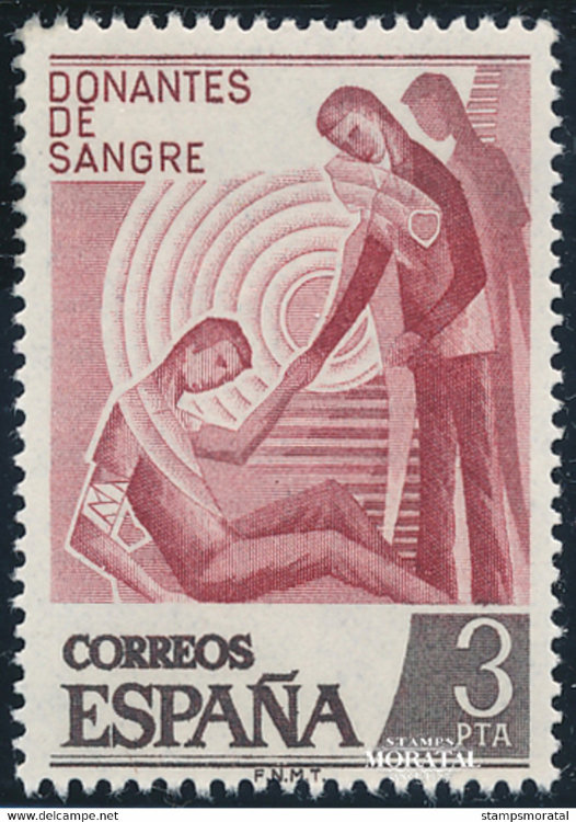 Испания, 1976. [2248] Медицина, доноры