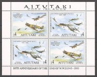 Аитутаки, 1995. Авиация Второй мировой войны (м\л)