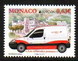 Монако, 2013, почтовый транспорт
