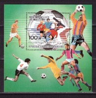 Мавритания, 1984. Футбол (блок) 
