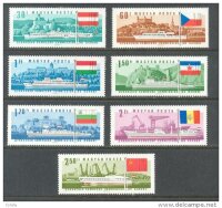 Венгрия, 1967. (2323-29) Корабли