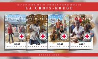Того, 2018. (tg18112) Медицина, красный крест (мл+блок) 