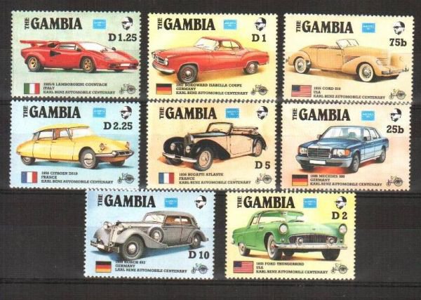 Гамбия, 1986, автомобили