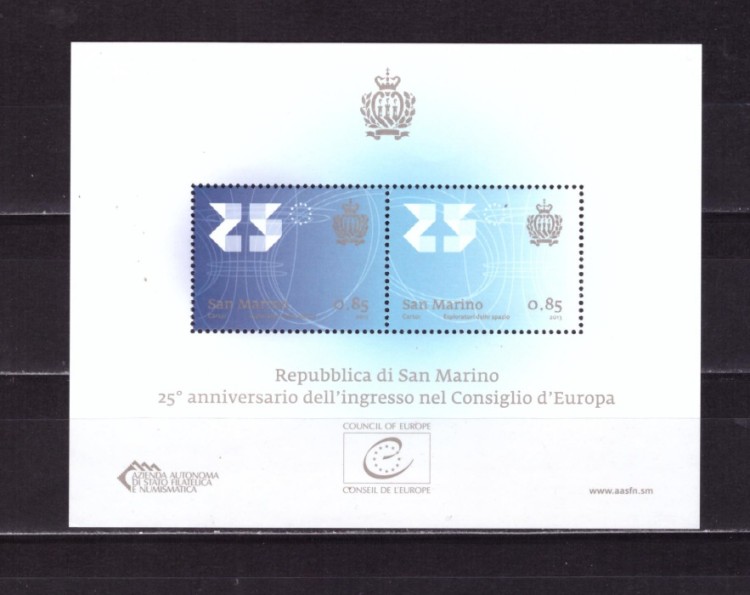 Сан-Марино, 2013. Совет Европы