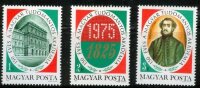 Венгрия, 1975. (3039-41) 150-летие академии наук