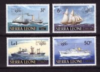 Сьерра Леоне, 1980. Корабли