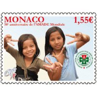 Монако, 2013, 50-летний юбилей детского фонда Монако