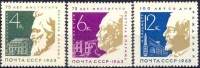 СССР, 1963. (2935-37) Институт Пастера в Париже