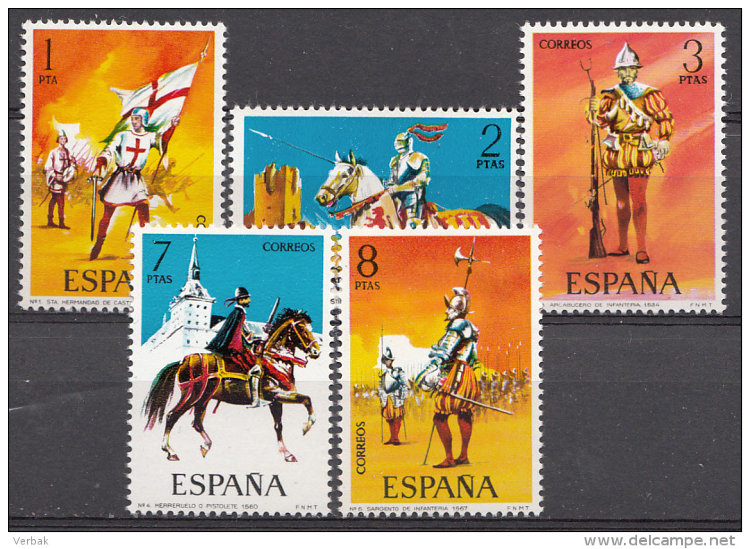 Испания, 1973. Военнная форма