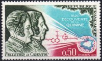 Франция, 1970. [1703] 150 лет изобретения хинина