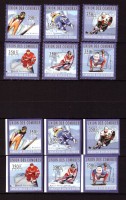 Коморские о-ва, 2010. (cm-55) Олимпиада 2010-Ванкувер (с зубцами+бз)