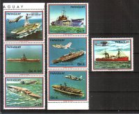 Парагвай, 1984. (3656-62) Корабли