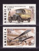 Чили, 1994. Почтовый транспорт