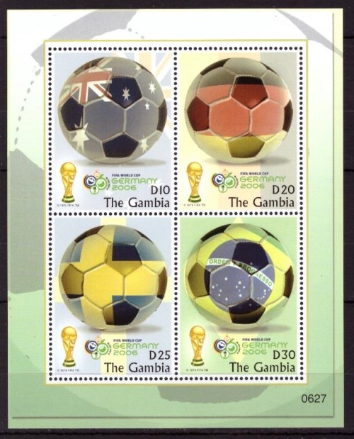 Гамбия, 2006. Футбол, ЧМ-2006 (мл)