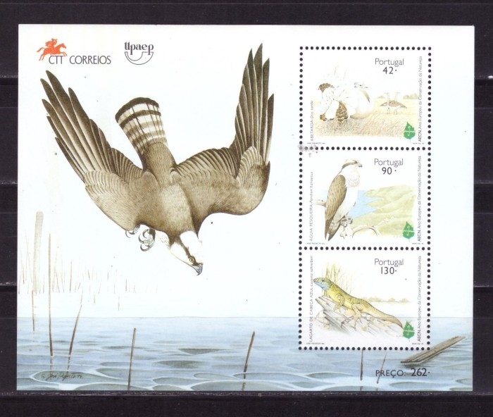 Португалия, 1995. Птицы (мл)