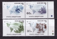 Албания, 1992. Корабли, Колумб (с купоном)