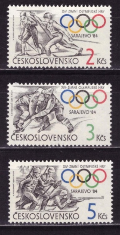 Чехословакия, 1984. Олимпиада - Сараево