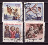СССР, 1958. [2158_61] День защиты детей (cto)